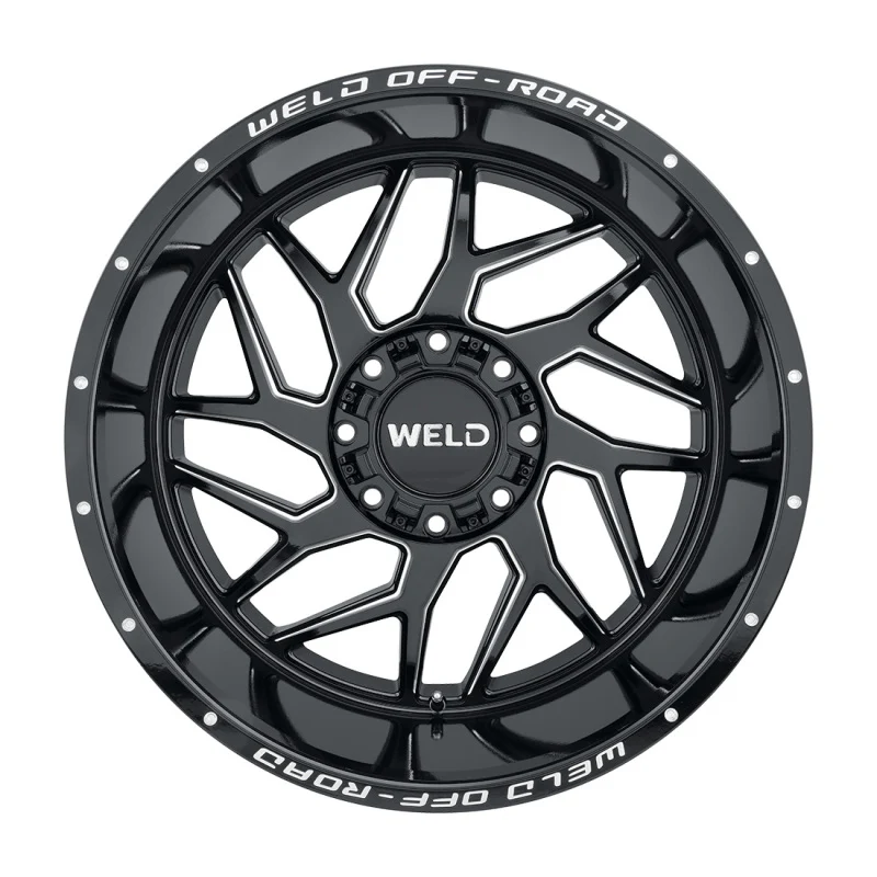 Weld Off-Road W117 22X10 Fulcrum 6X135 6X139.7 ET13 BS6.00 Gloss Black MIL 106.1 - Image 3