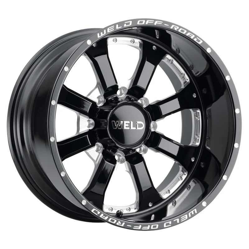 Weld Off-Road W125 20X9 Granada Six 6X135 ET20 BS5.75 Gloss Black MIL 87.1 - Image 2