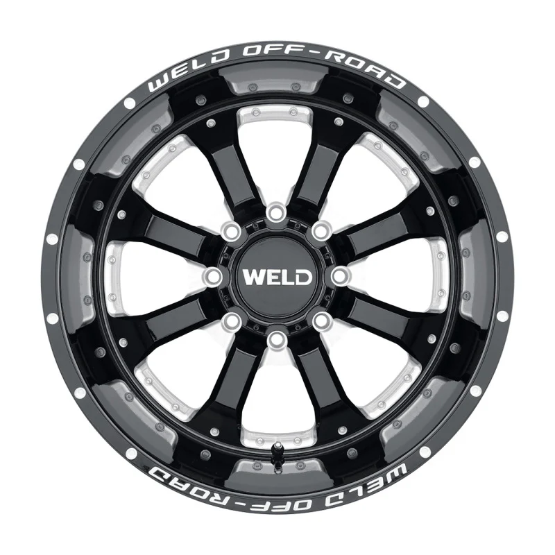 Weld Off-Road W125 20X9 Granada Six 6X135 ET20 BS5.75 Gloss Black MIL 87.1 - Image 3