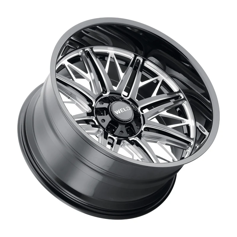 Weld Off-Road W145 22X12 Cascade 8X165.1 ET-44 BS4.75 Gloss Black MIL 125.1 - Image 2