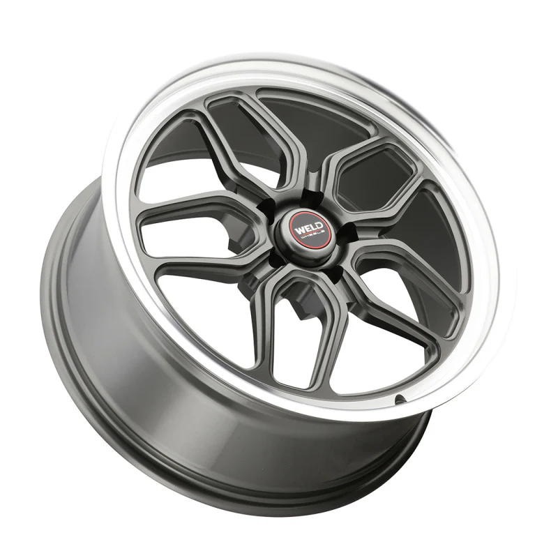 Weld S108 20X10.5 Laguna 5X115 ET20 BS6.50 Gloss Gun Diamond Lip 71.5 - Image 2