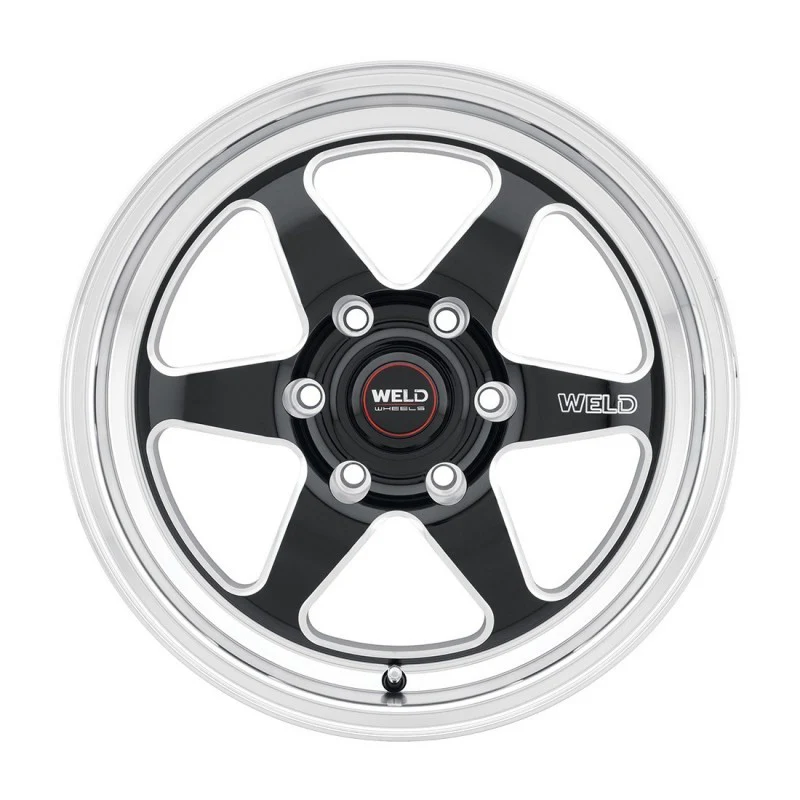Weld S156 17x7 Ventura 6 Drag 6x127 ET10 BS4.375 Gloss BLK MIL DIA 78.1 - Image 3