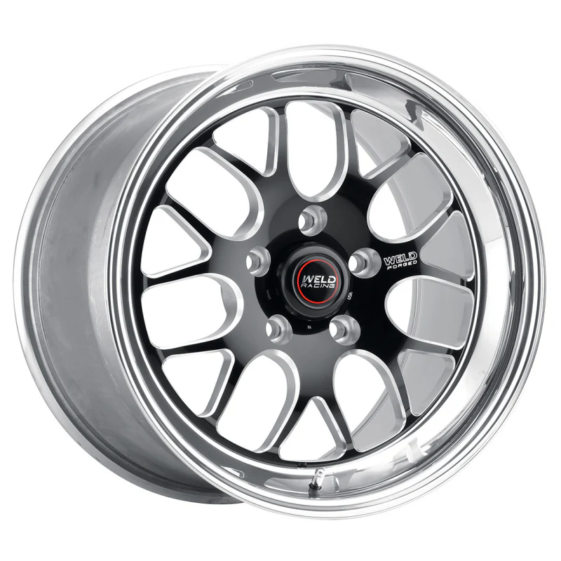 Weld S77 15x8 / 5x4.5 BP / 6.5in. BS Black Wheel (Low Pad) - Non-Beadlock - Image 2