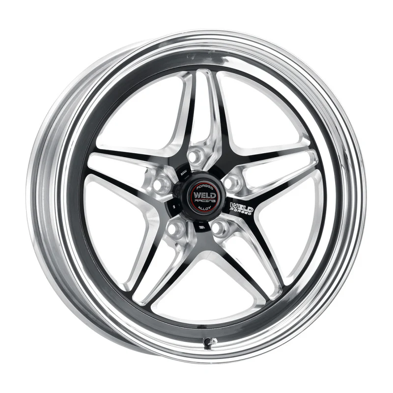 Weld S81 18x5 / 5x115 BP / 2.1in BS Black Wheel (High Pad) - Non-Beadlock - Image 3