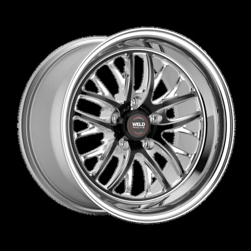 Weld S82 17x10 / 5x115 BP / 6.7in BS Black Wheel (High Pad) - Non-Beadlock