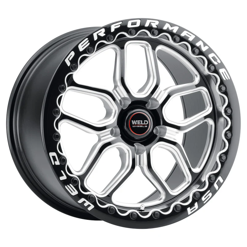 Weld S907 18X12 Laguna Drag Beadlock 5X120.65 ET55 BS8.7 Gloss Black MIL Dia 78.1 - Image 3