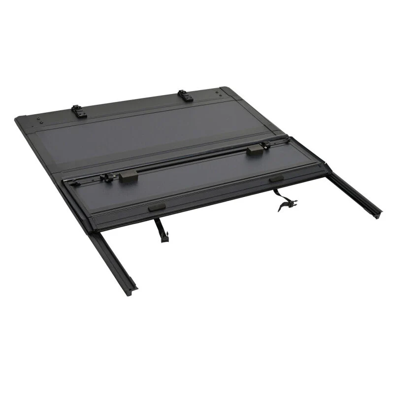 Westin 04-14 Ford F-150 2WD/4WD 6ft.7in. Bed Hard Tri-Fold Tonneau Cover - Black - Image 3