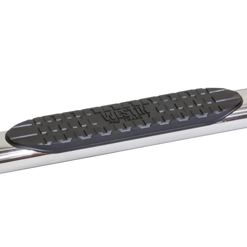 Westin 07-18 Chevy Silv 1500 Crew (5.5ft) Excl 2007 Classic PRO TRAXX 5 WTW Oval Nerf Step Bars - SS - Image 7