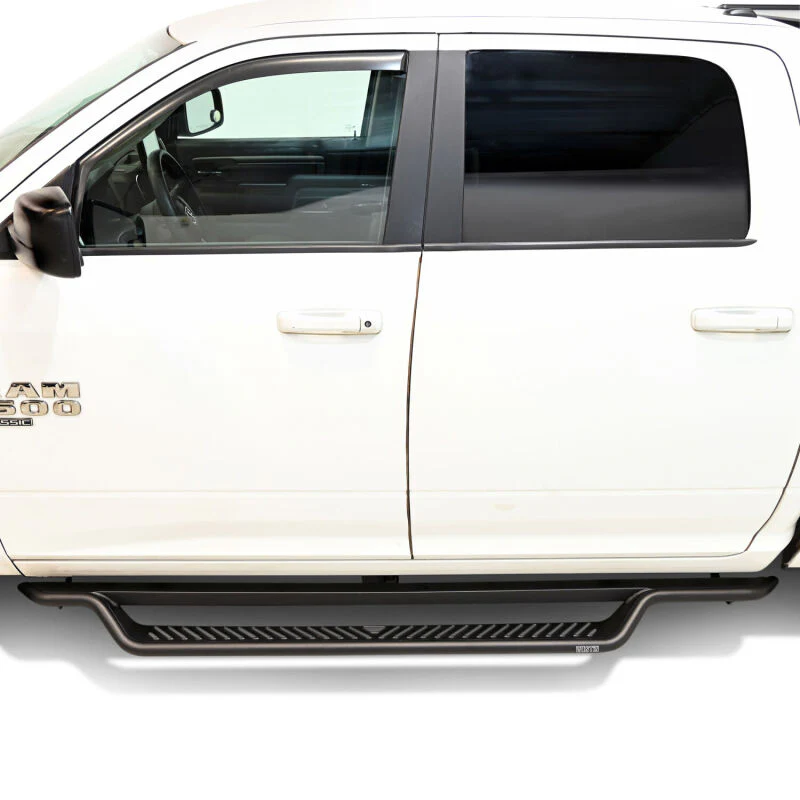 Westin 09-18 RAM 1500 CC / 10-24 RAM 2500/3500 CC Outlaw Drop Running Boards - Tex. Blk - Image 9
