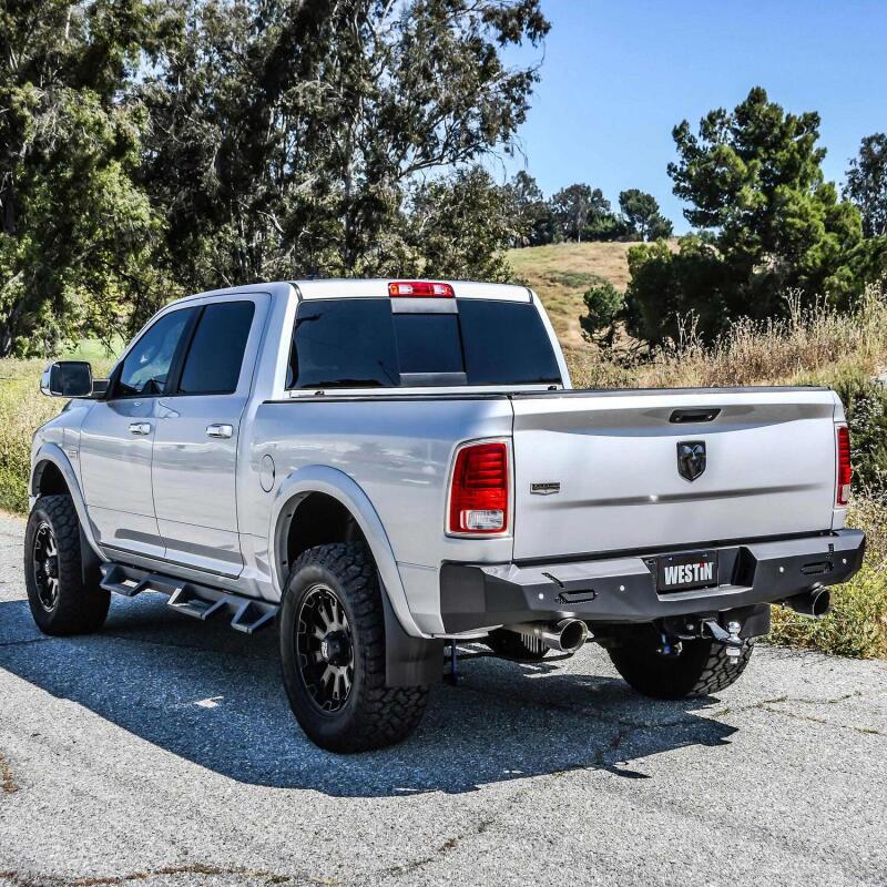 Westin 09-18 Ram 1500 Pro-Series Rear Bumper - Textured Black - Image 4