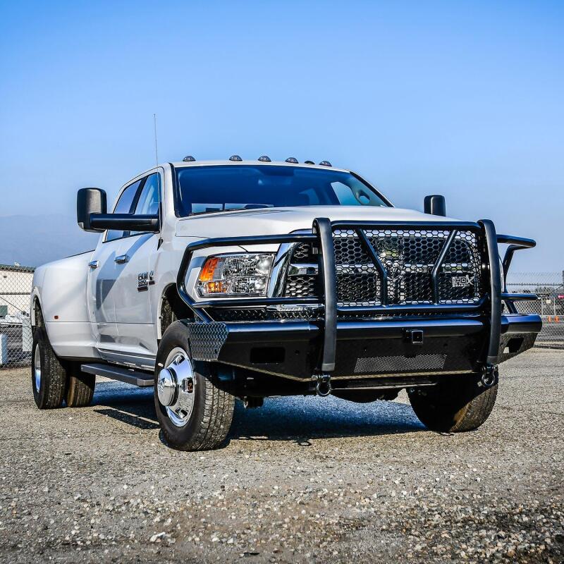 Westin 10-18 RAM 2500/3500 HDX Bandit Front Bumper - Black - Image 6