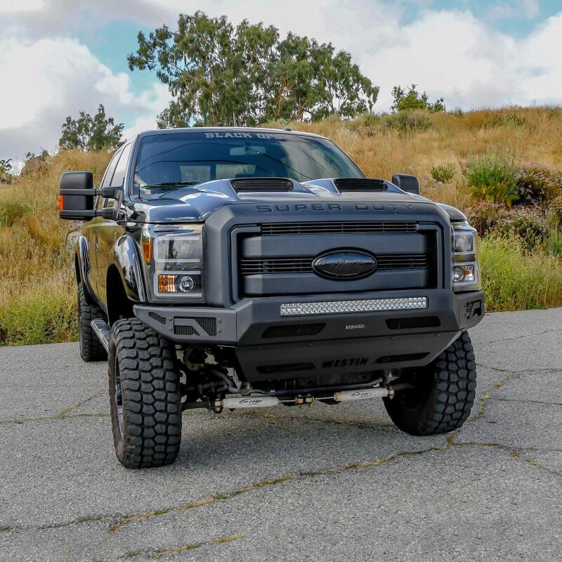 Westin 11-16 Ford F-250/350/450/550 Pro-Mod Skid Plate - Tex. Blk - Image 3
