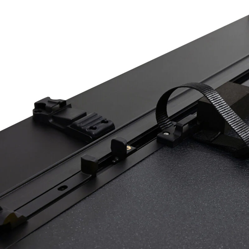 Westin 14-19 Chevrolet/GMC 1500/2500/3500 6ft. 7in. Bed Hard Tri-Fold Tonneau Cover - Black - Image 9