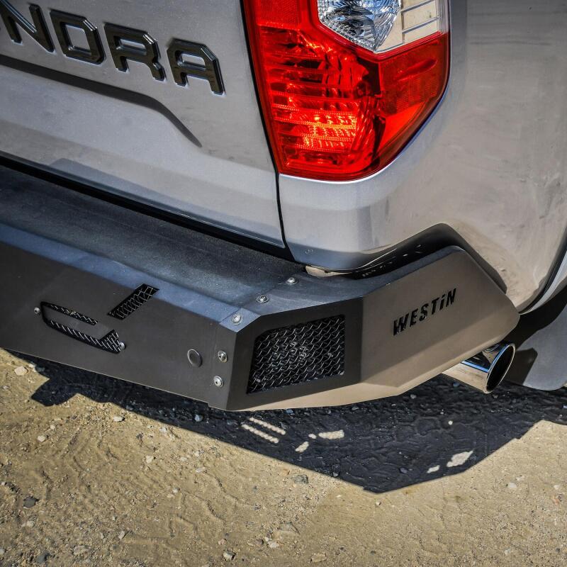 Westin 14-21 Toyota Tundra (Excl. Tundra w/Blind Spot Sys) Pro-Series Rear Bumper - Tex. Blk - Image 6