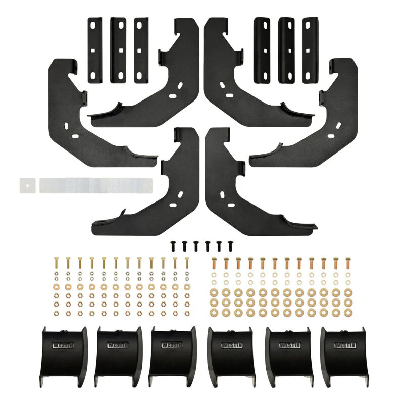 Westin 15-25 Ford F-150 SuperCrew / 17-25 F-250/350 CC AT6 Running Boards - Black - Image 4