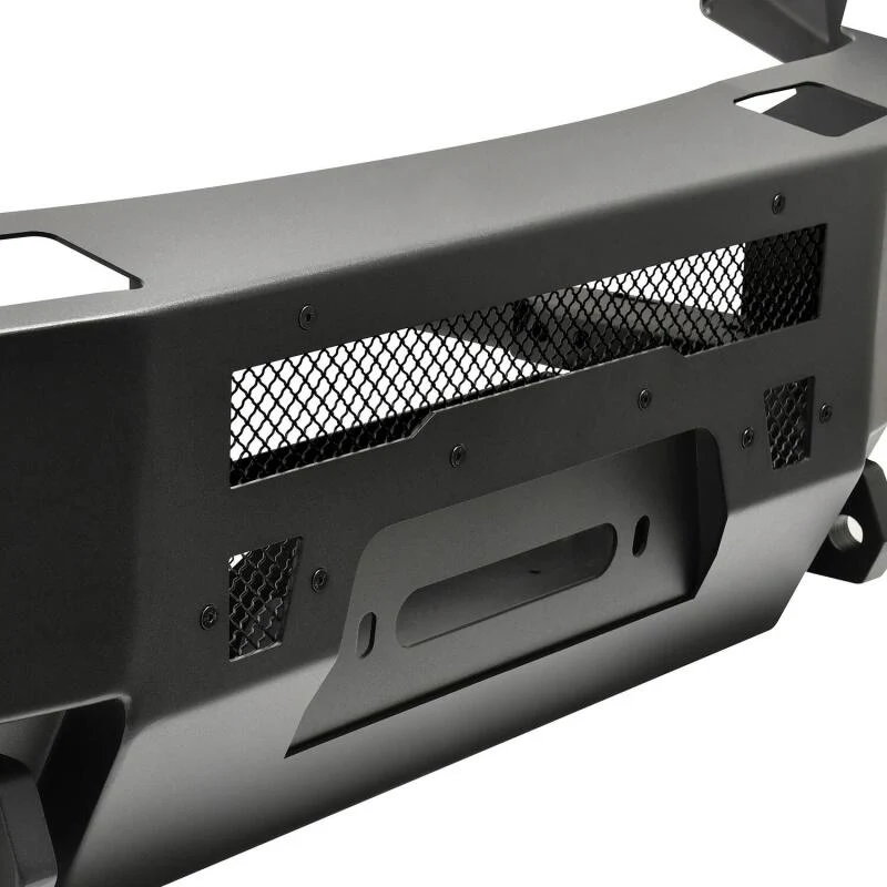 Westin 16-18 Chevrolet Silverado 1500 Pro-Series Front Bumper - Textured Black - Image 11