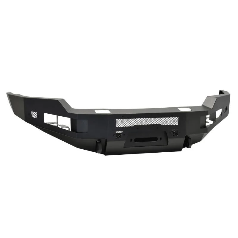 Westin 16-18 Chevrolet Silverado 1500 Pro-Series Front Bumper - Textured Black - Image 8