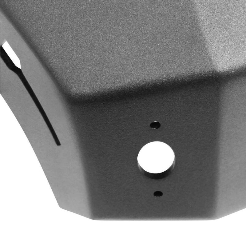Westin 18-22 Jeep Wrangler JL / 20-22 Gladiator WJ2 Stubby Front Bumper w/Bull Bar - Tex. Blk - Image 4