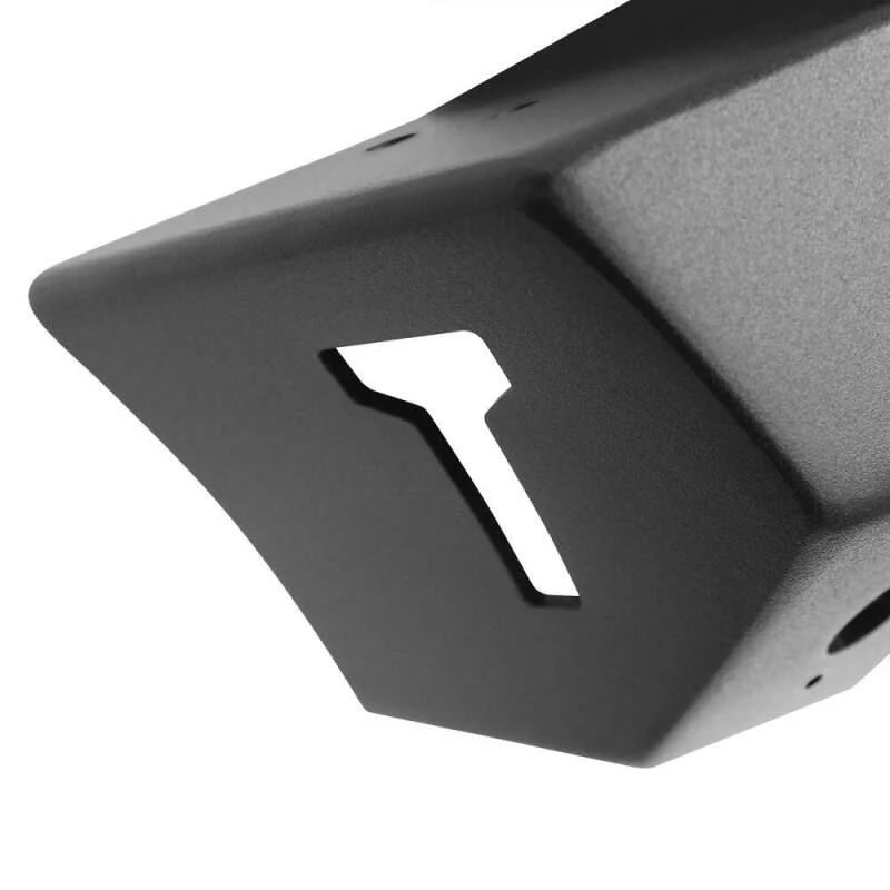 Westin 18-22 Jeep Wrangler JL / 20-22 Gladiator WJ2 Stubby Front Bumper w/Bull Bar - Tex. Blk - Image 6