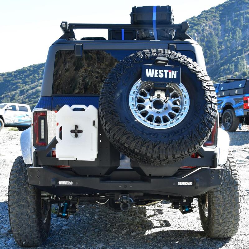 Westin 18-25 Wrangler JL Accessory For XTS Rear - D/S Swingout - Tex. Blk - Image 4
