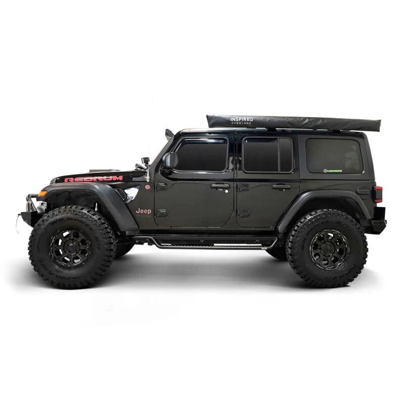 Westin 18-26 Jeep Wrangler 4dr Outlaw Drop Running Boards - Tex. Blk - Image 5