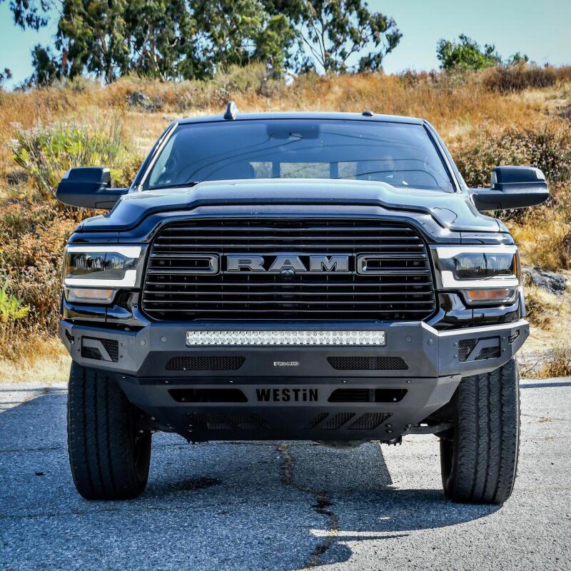 Westin 19-20 Ram 2500/3500 Pro-Mod Front Bumper - Textured Black - Image 2