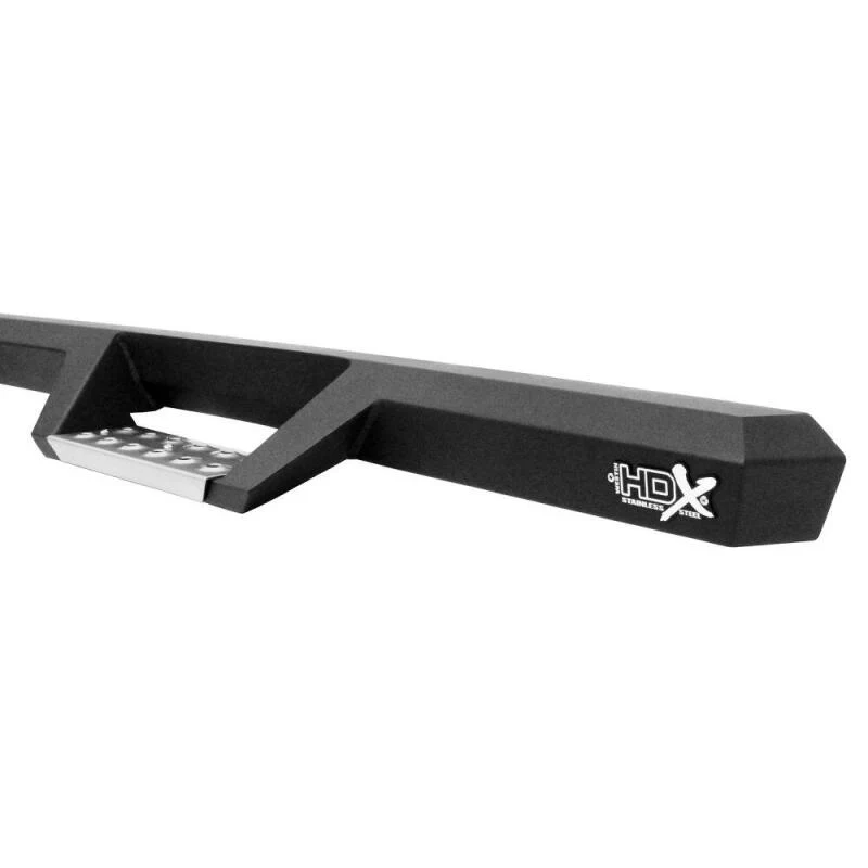 Westin 19-22 RAM 1500 Quad Cab (Excl. Classic) HDX Stainless Drop Nerf Step Bars - Tex. Blk - Image 2