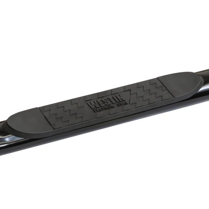 Westin 1999-2016 Ford F-250/350/450/550HD 4Dr Super Cab Platinum 4 Oval Nerf Step Bars - Black - Image 3