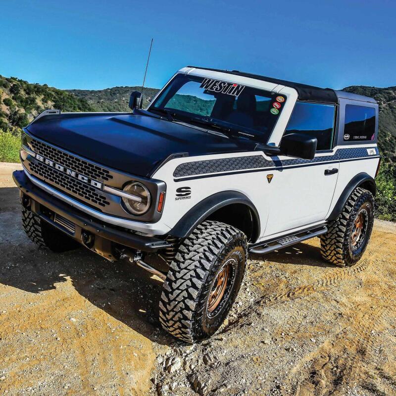 Westin 20-23 Ford Bronco 2 Door (Excl. Bronco Sport) XTS Rock Slider - Textured Black - Image 6