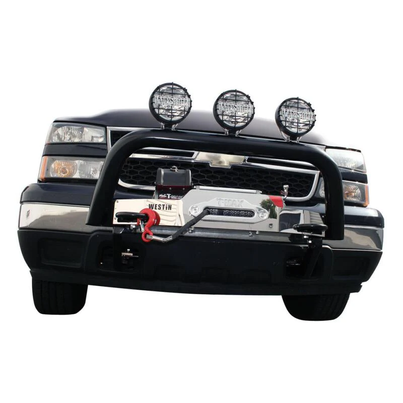 Westin 2003-2007 Chevrolet/GMC Silverado 1500LD Classic MAX Winch Tray - Black - Image 2