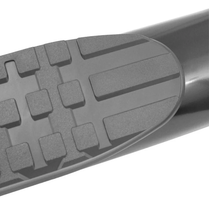 Westin 2007-2013 Chevy Silverado 1500 Crew Cab PRO TRAXX 4 Oval Nerf Step Bars - Black - Image 4