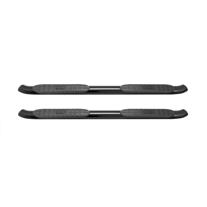 Westin 2007-2017 Jeep Wrangler 2dr PRO TRAXX 4 Oval Nerf Step Bars - Black Wrinkle - Image 2