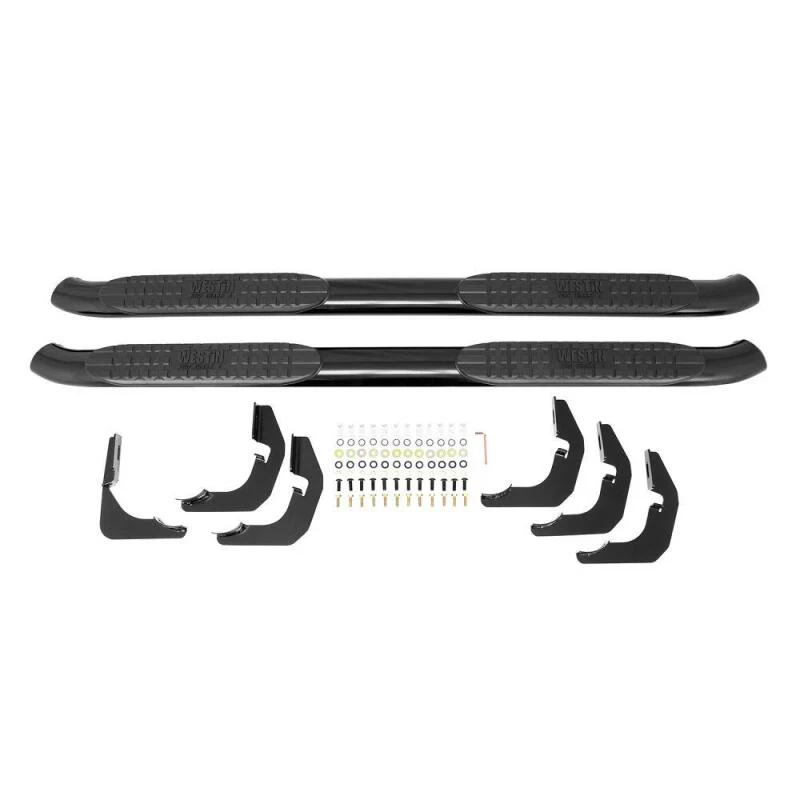 Westin 2007-2017 Jeep Wrangler Unlimited PRO TRAXX 4 Oval Nerf Step Bars - Black Wrinkle - Image 8