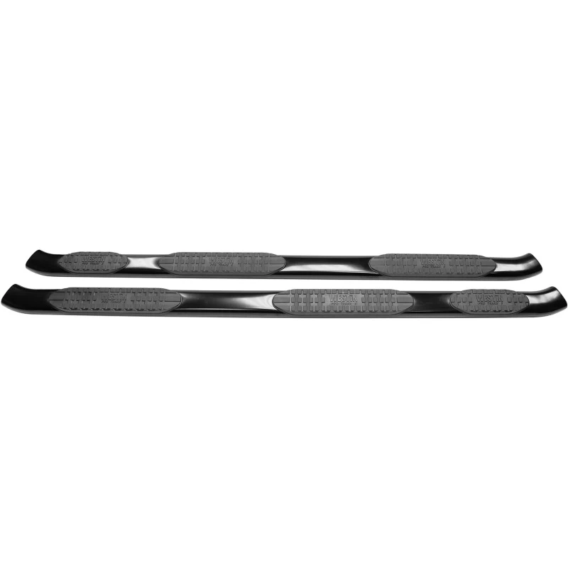 Westin 2007-2018 Toyota Tundra D-Cab (6.5 ft Bed) PRO TRAXX 5 WTW Oval Nerf Step Bars - Black - Image 7