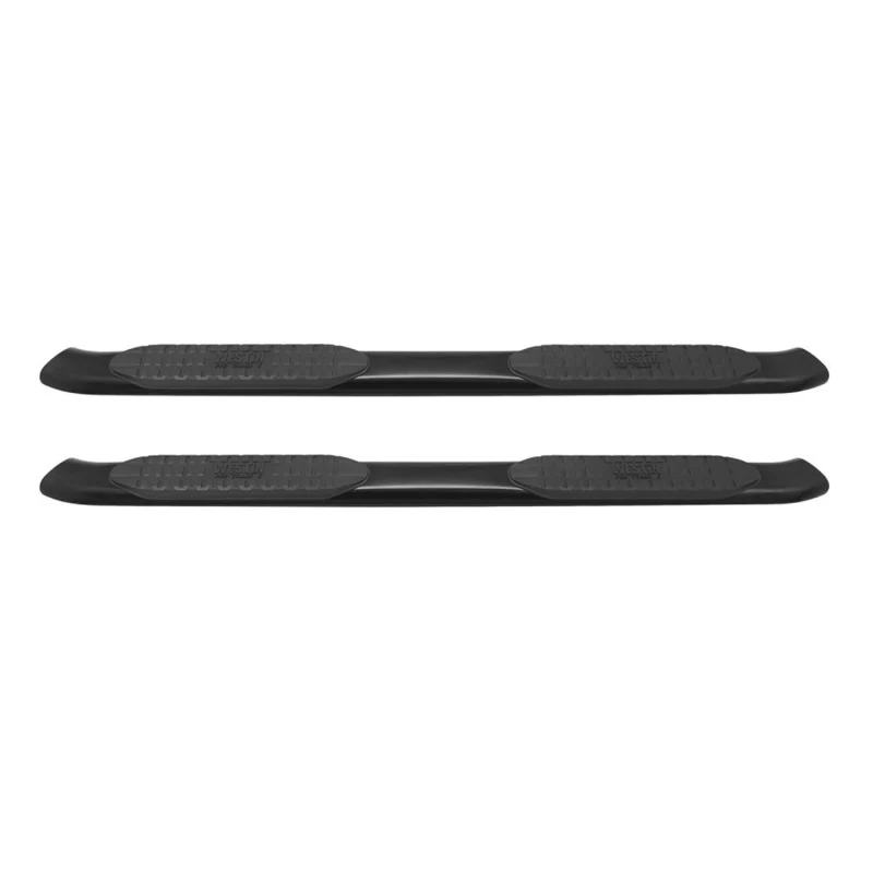 Westin 2009-2018 Dodge/Ram 1500 Quad Cab PRO TRAXX 5 Oval Nerf Step Bars - Black - Image 4