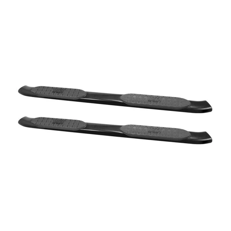 Westin 2009-2018 Dodge/Ram 1500 Quad Cab PRO TRAXX 5 Oval Nerf Step Bars - Black - Image 9