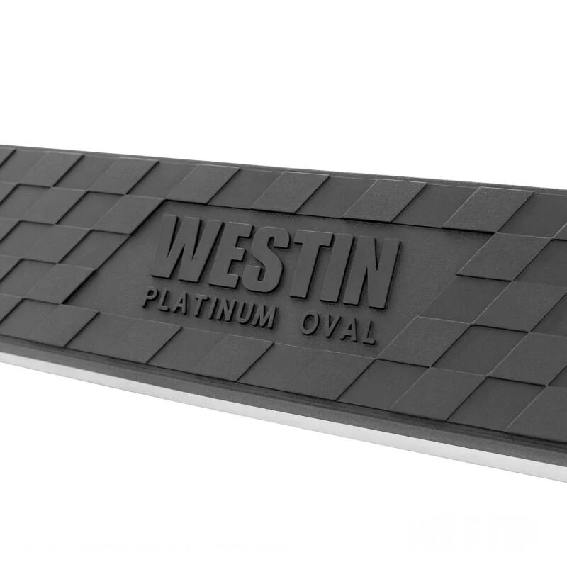 Westin 2011-2018 Ford Explorer Platinum 4 Oval Nerf Step Bars - Black - Image 3