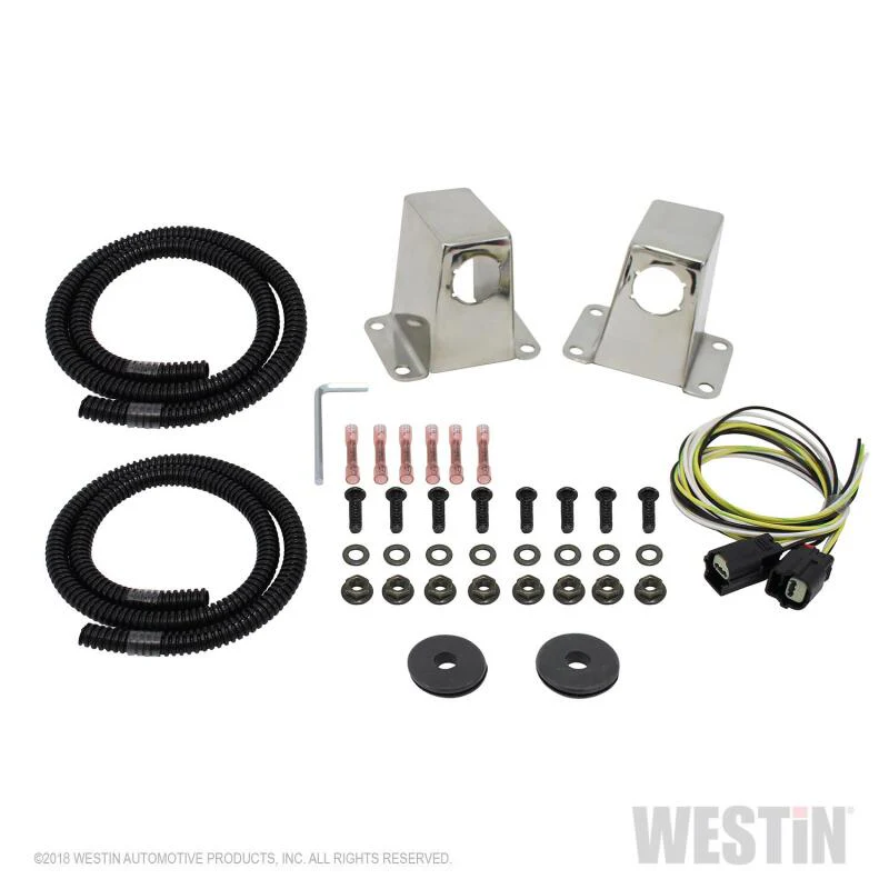 Westin 2014-2018 Chevrolet/GMC Truck/SUV Sensor Relocator - Polished - Image 4
