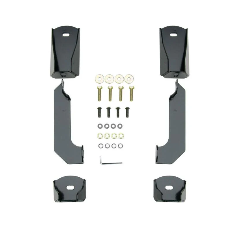 Westin 2014-2018 Chevy Silverado 1500 Dbl Cab (Body Mount) Platinum 4 Oval Nerf Step Bars - SS - Image 3