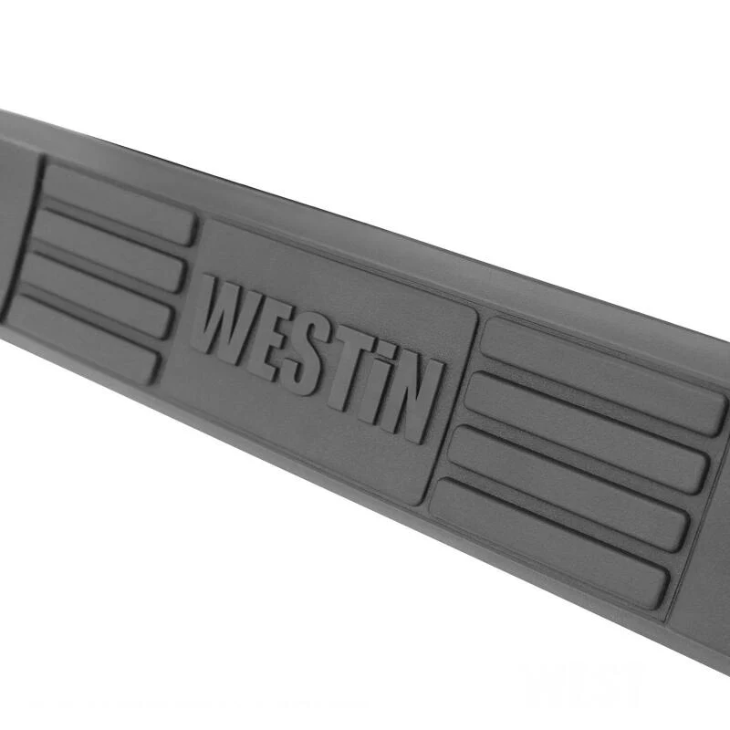 Westin 2015-2017 Chevy Silverado 25/3500 Reg Cab (Body Mount) E-Series 3 Nerf Step Bars - Black - Image 4