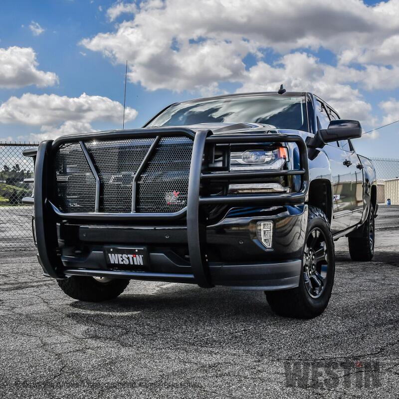 Westin 2016-2018 Chevrolet Silverado 1500 HDX Grille Guard - Black - Image 3