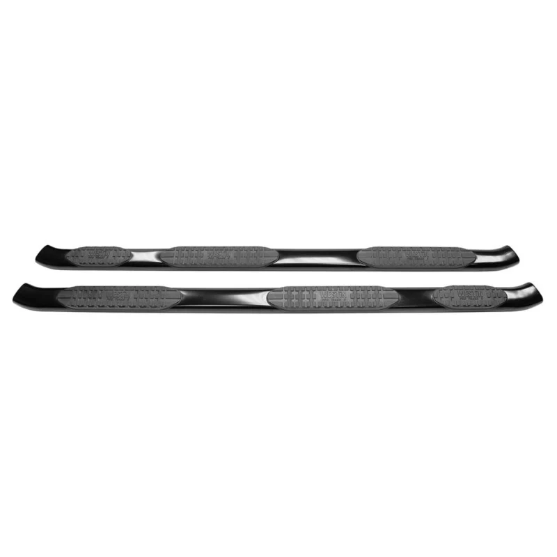 Westin 2017-2018 Ford F-250/350 Crew Cab (8ft Bed) PRO TRAXX 5 WTW Oval Nerf Step Bars - Black - Image 5