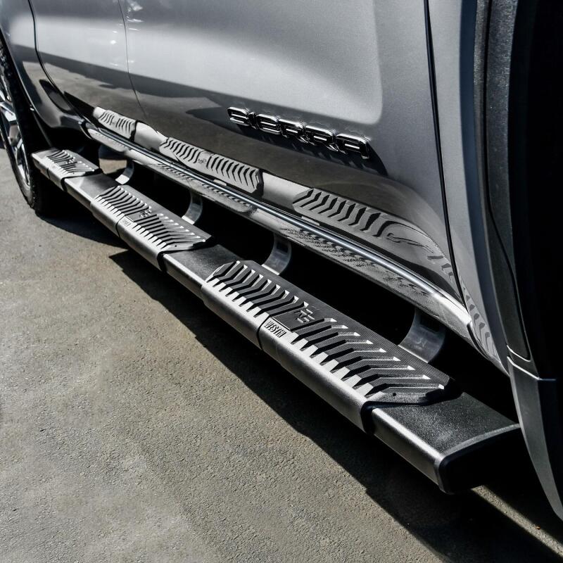 Westin 2019 Chevrolet Silverado/Sierra 1500 Crew Cab (6.5ft) R5 Modular Nerf Step Bars - Black - Image 2