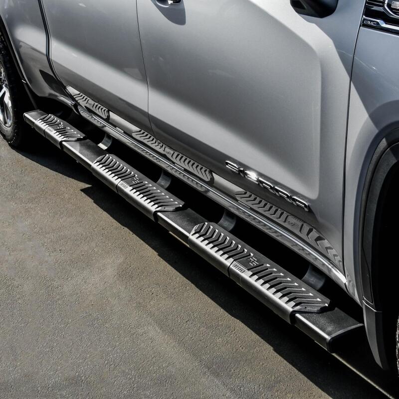 Westin 2019 Chevrolet Silverado/Sierra 1500 Crew Cab (6.5ft) R5 Modular Nerf Step Bars - Black - Image 3