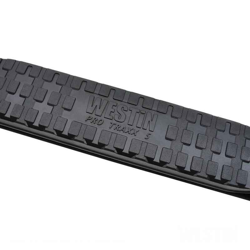 Westin 2020 Chevy Silverado 2500/3500 Crew Cab (6.5ft Bed) PRO TRAXX Oval W2W Nerf Step Bars - Black - Image 5