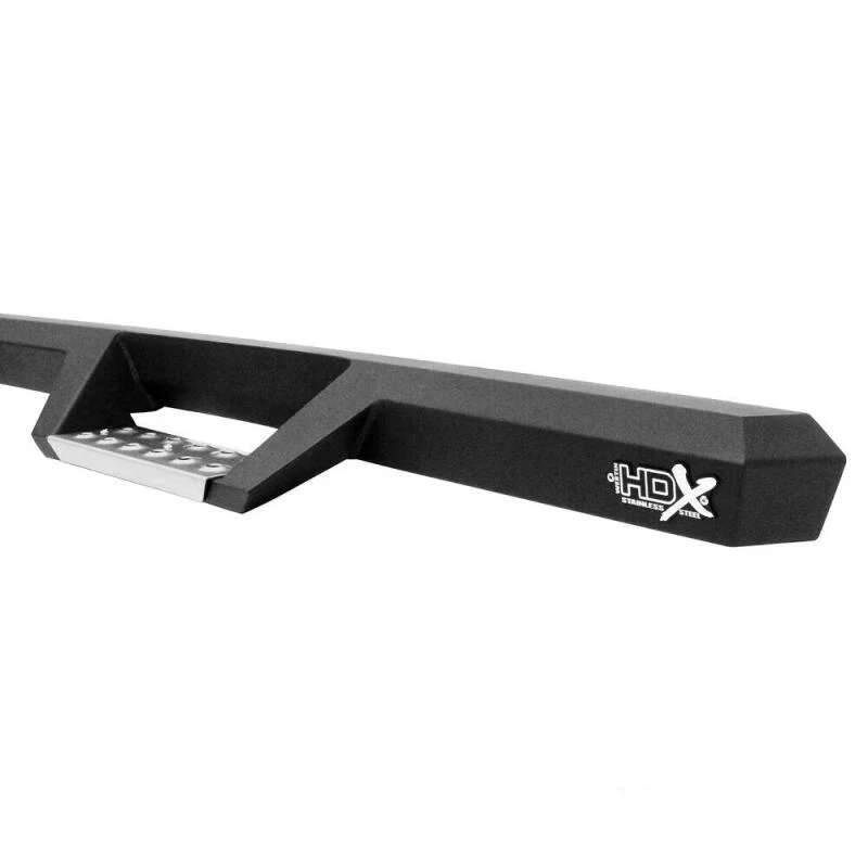 Westin 2020 Chevy Silverado 2500/3500 HDX Stainless Drop W2W Nerf Step Bars - Textured Black - Image 3