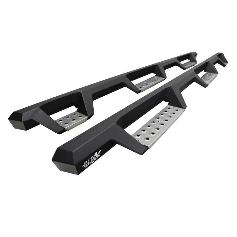 Westin 2020 Chevy Silverado 2500/3500 HDX Stainless Drop W2W Nerf Step Bars - Textured Black - Image 5