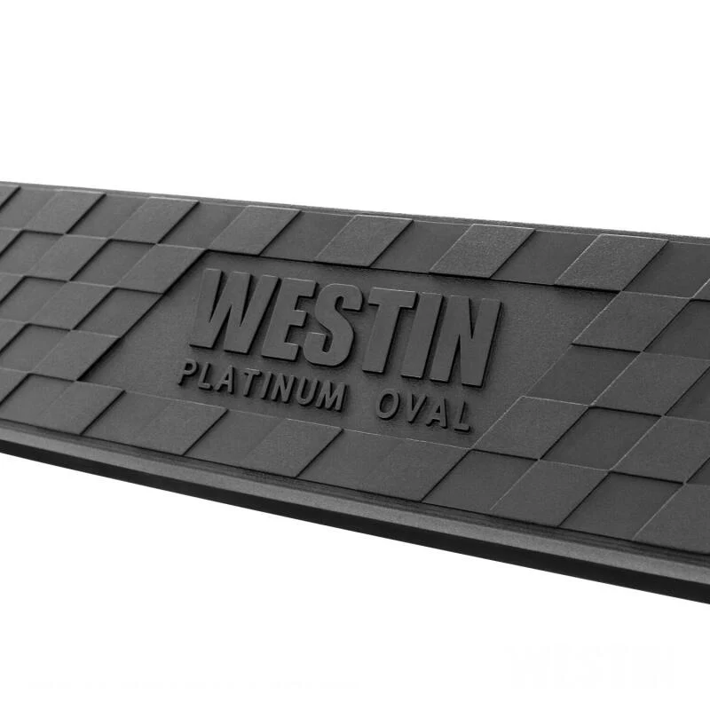 Westin 2020 Jeep Gladiator Platinum 4 Oval Nerf Step Bars - Black - Image 6