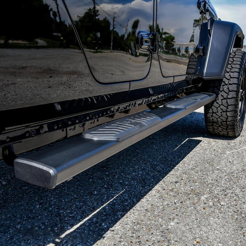 Westin 2020 Jeep Gladiator R5 Nerf Step Bars - Black - Image 4