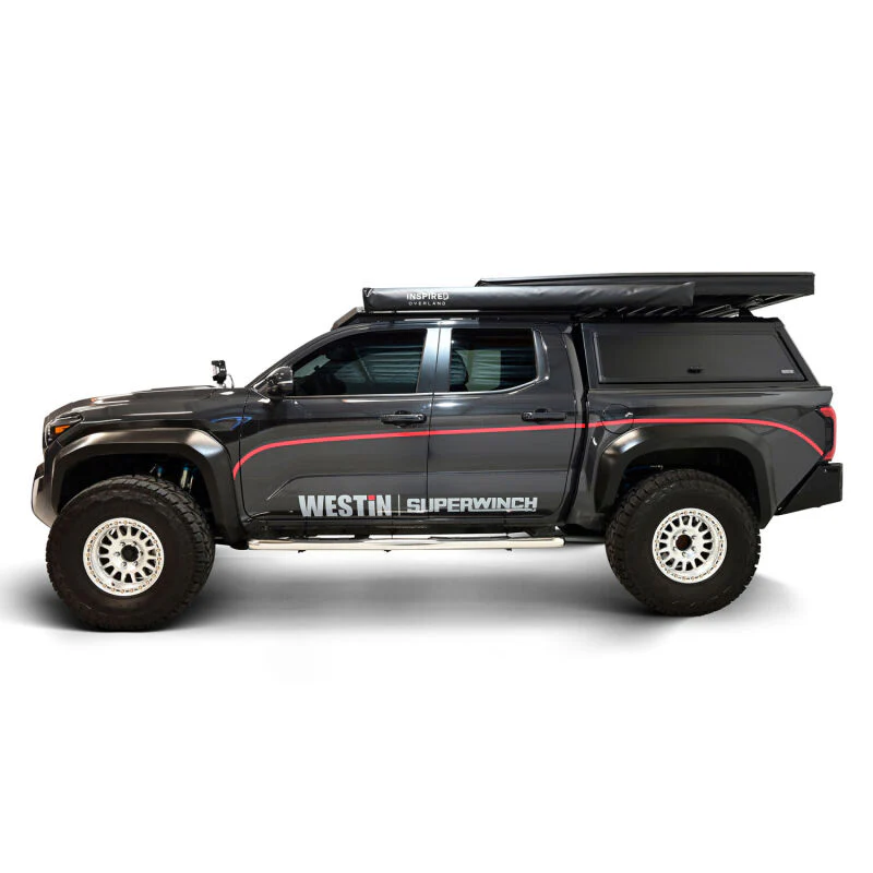 Westin 2024 Tacoma Double Cab E-Series 3 Nerf Step Bars - Stainless Steel - Image 5